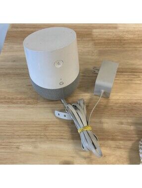 Google Home Smart Assistant & Wireless Speaker (WiFi) w/ Power Cord - TESTED